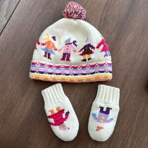 Baby Gap toddler hat & mittens